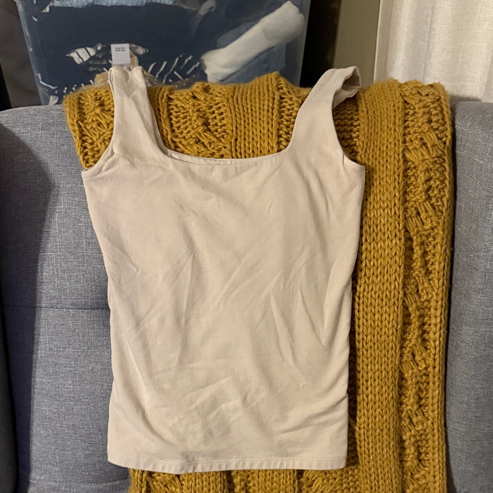 Abercrombie & Fitch Tan Tank Top
